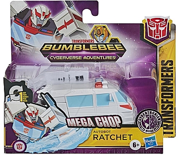 

Игрушка-трансформер "Bumblebee Cyberverse Adventures Action: Cyberverse 1-Step Ratchet" - Transformers Hasbro (20-993786)