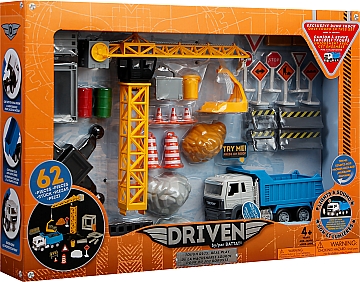 

Игровой набор "Строительный кран", 62 предмета - Driven (20-709200)