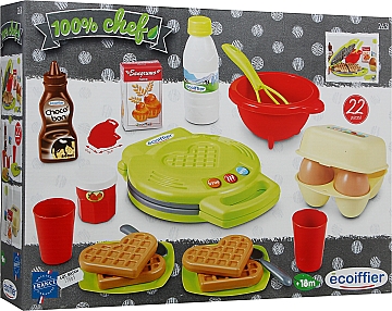 

Игровой набор 100% Chef "Вафельница", 22 предмета - Ecoiffier (20-747834)