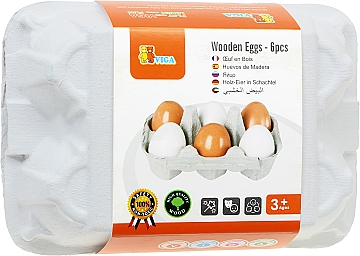 

Игровой набор "Лоток с яйцами" - Viga Toys (20-866537)