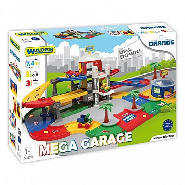 

Игровой набор "мега гараж", 3 этажа - Wader (20-629036)