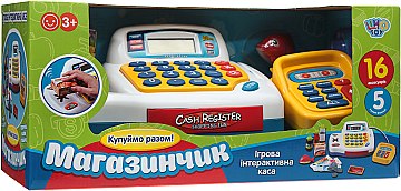 

Игровой набор "Магазинчик", с кассой и продуктами - LimoToy (20-517605)