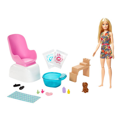 

Игровой набор Barbie Маникюрный салон (GHN07) (10-555523)