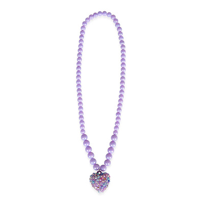 

Детские бусы Great pretenders Rockin heart сиреневое (86115) (10-560427)
