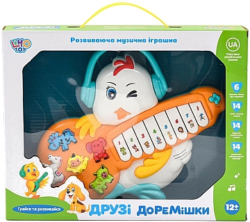 

Пианино "Цыпленок", белый - Limo Toy (20-973529)