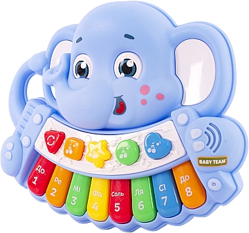 

Пианино музыкальное "Слоник" - Baby Team (20-932557)