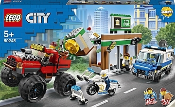

Конструктор "City. Ограбление полицейского монстр-трака", 60245 - LEGO City (20-820378)