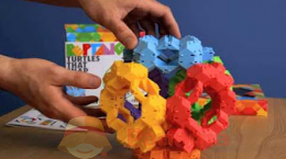 

Конструктор-головоломка "Черепашки акробаты Reptangles" - Fat Brain Toys (20-422975)