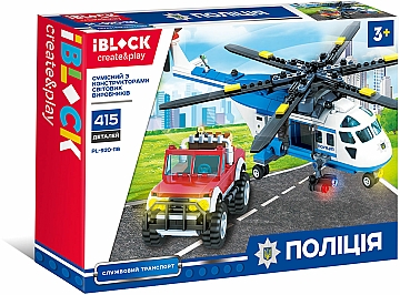 

Конструктор "Полиция", 415 дет. - A-Toys (20-980454)