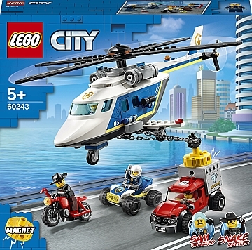 

Конструктор "City Police. Погоня на полицейском вертолёте", 60243 - LEGO City (20-820370)