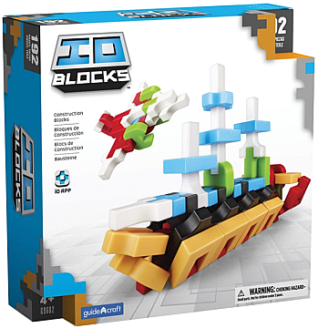 

Конструктор IO Blocks, 192 детали - Guidecraft (20-611684)