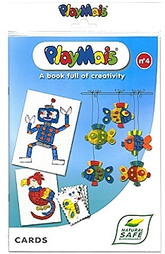 

Креативная книга для кукурузного конструктора "Карточки" - PlayMais (20-937217)