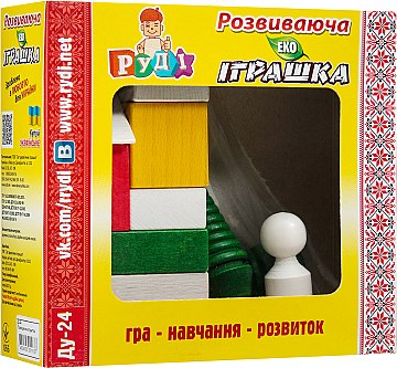 

Пирамидка-конструктор "Домик в лесу" - Руди (20-179765)