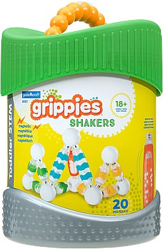 

Магнитный конструктор Grippies Shakers, 20 деталей - Guidecraft (20-612432)