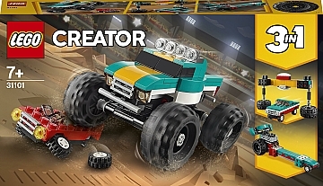 

Конструктор "Монстр-трак", 31101 - LEGO Creator (20-820600)