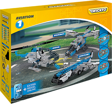 

Конструктор "Aviation", 318 деталей - Twickto (20-647882)