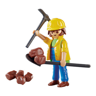 

Конструктор Playmobil Playmo-friends Строитель (70560) (10-564197)