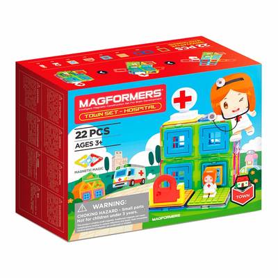 

Магнитный конструктор Magformers Больница 22 элемента (717006) (10-559301)