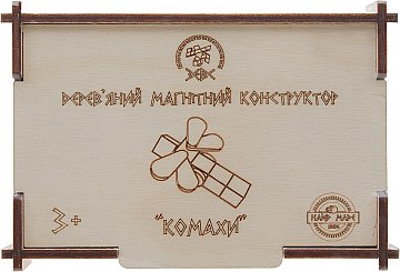 

Магнитный деревянный конструктор "Насекомые" - Зевс (20-601184)