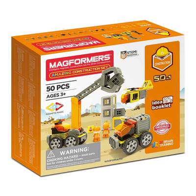 

Магнитный конструктор Magformers Строительство 50 элементов (717004) (10-559299)