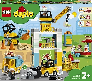 

Конструктор "Башенный кран и строительство", 10933 - LEGO DUPLO (20-892761)