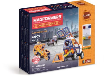 

Магнитный конструктор "XL Double Cruiser", 42 элемента - Magformers (20-478107)