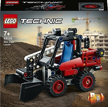 

Конструктор "Мини-погрузчик 2 в 1", 42116 - LEGO Technic (20-970814)