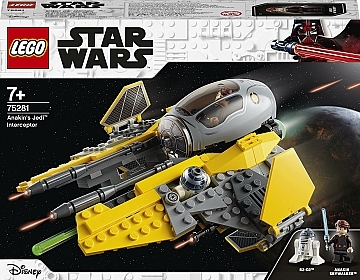 

Конструктор "Джедайский перехватчик Энакина", 75281 - LEGO Star Wars (20-917837)