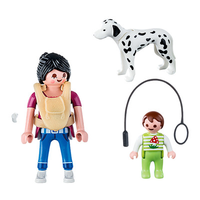 

Конструктор Playmobil Special plus Мама с ребенком и собакой (70154) (10-559211)