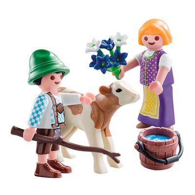 

Конструктор Playmobil Special plus Дети с теленком (70155) (10-559212)