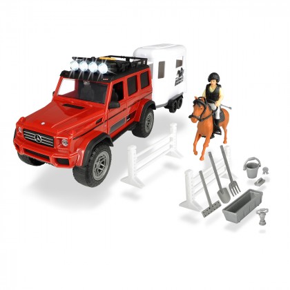 

Игровой набор Dickie Toys Playlife Перевозка лошадей (17-6087930)