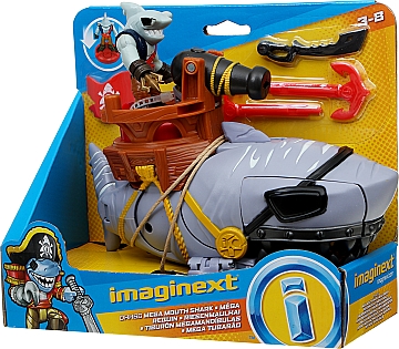 

Игровой набор "Корабль-морское чудовище", акула - Fisher-Price (20-988311)