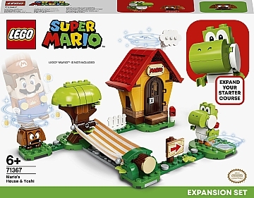 

Конструктор " Дом Марио и Йоши. Дополнительный набор", 71367 - LEGO Super Mario (20-920093)