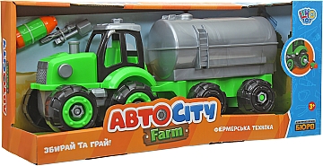 

Детский конструктор на шурупах "Трактор", KB 061 - Limo Toy (20-994970)