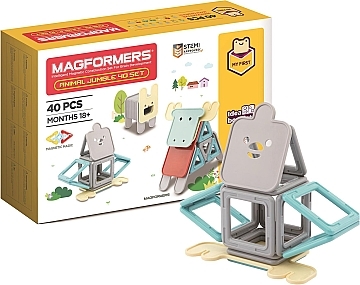 

Магнитный конструктор "Зверята", 40 элементов - Magformers (20-954565)