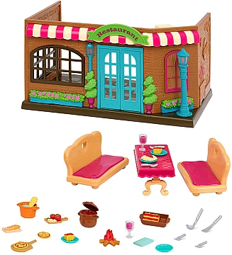 

Игровой набор "Ресторан-пиццерия" (31 аксессуар) - Li'l Woodzeez (20-1000600)