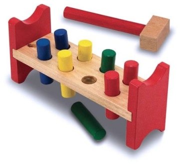 

Стучалка "Забей гвоздь" - Melissa&Doug (20-6407)