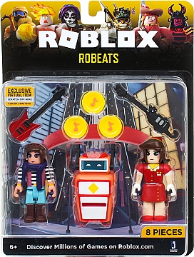 

Игровая коллекционная фигурка " Game Packs RoBeats W4", 2 шт. - Roblox Jazwares (20-928153)