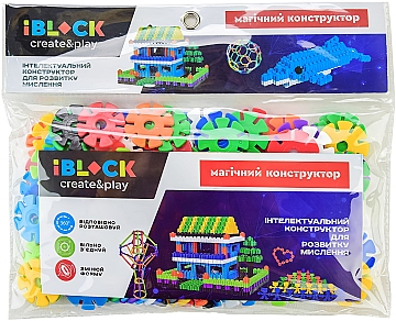 

Игрушка-конструктор "Звездочка", 129 деталей - Iblock (20-967150)