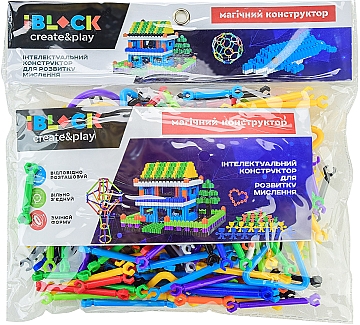 

Игрушка-конструктор "Каркас", 173 детали - Iblock (20-967147)