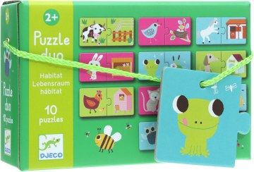 

Пазл "Puzzle Duo" - Djeco (20-103150)