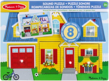 

Звуковой пазл "Вокруг дома" - Melissa&Doug (20-451071)