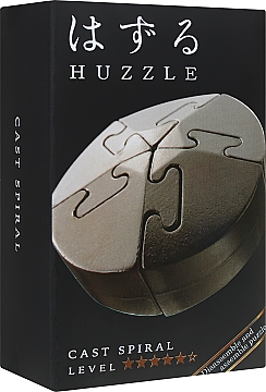 

Головоломка из металла "Спираль", уровень 5 - Huzzle (20-871353)
