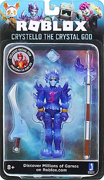 

Игровая коллекционная фигурка " Imagination Figure" Pack Crystello the Crystal God W7 - Roblox Jazwares (20-855615)