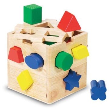 

Сортировочный куб, 14х14х14 см - Melissa&Doug (20-6452)