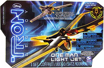 

Набор самолет с подсветкой "One Man Light Jet" + фигурка "Black Guard" - Spin Master (20-760458)