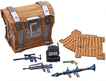 

Коллекционная фигурка + набор аксессуаров "сундук" - Fortnite Jazwares (20-740054)