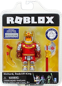 

Игровая коллекционная фигурка " Core Figures", Richard, Redcliff King - Roblox Jazwares (20-741250)