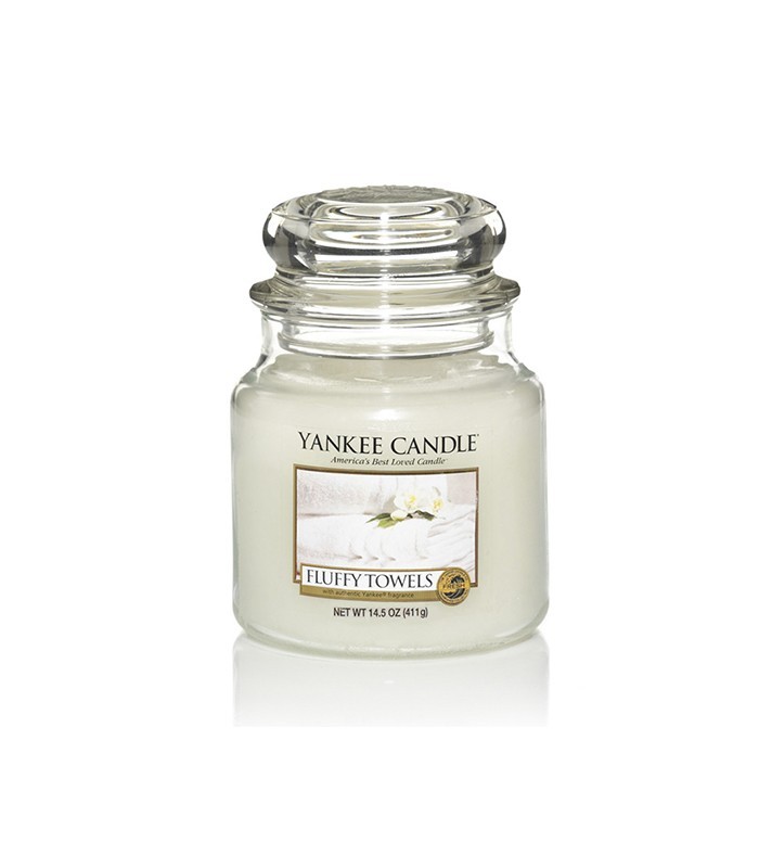 

ароматическая свеча Пушистые полотенца / YANKEE CANDLE FLUFFY TOWELS Medium Jar 1205377E