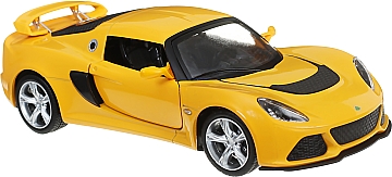 

Автомодель "Lotus Exige S", 1:22, желтая - Автопром (20-346327)